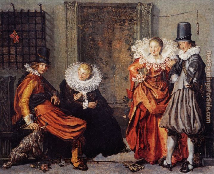 Willem Buytewech Paintings for sale